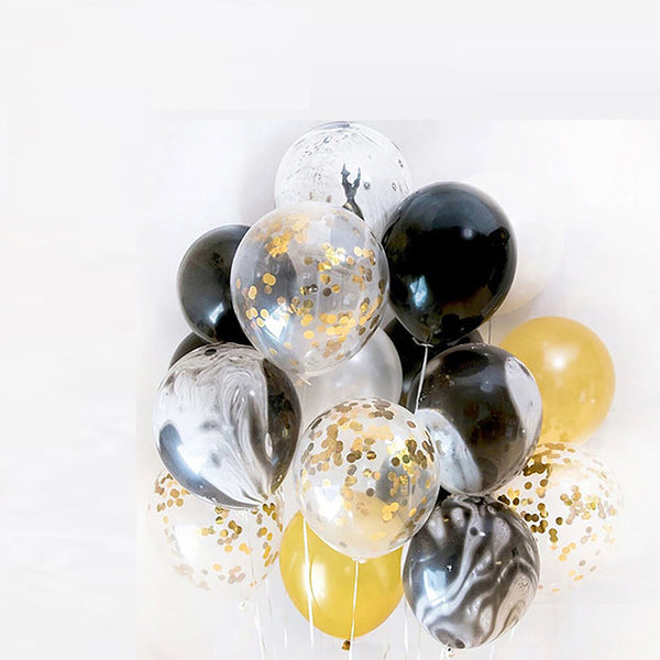20Pcs ins Confetti Latex Balloons Balloon Set Birthday Wedding Party Decoration
