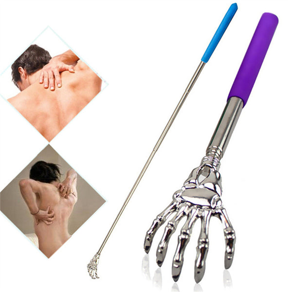 Extendable Back scratcher metal claw telescoping backscratcher massager extend - Lets Party