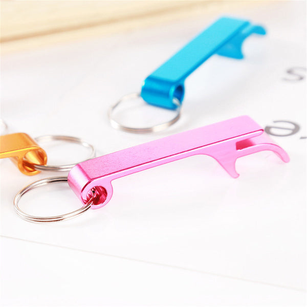 10pcs Bottle Opener Keyring Key Ring Metal Beer Bar Tool Keychain Claw Gift Wall