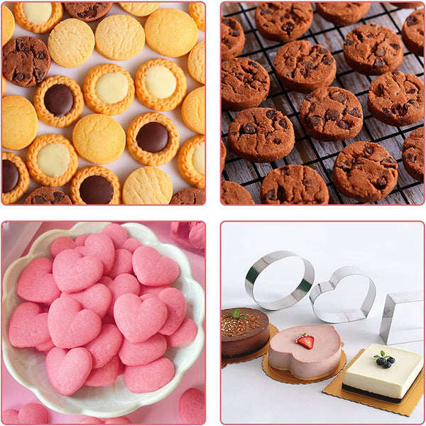 124 Polymer Clay Cutter Stainless Steel Jewellery Earring Tools Cutting Mold Set