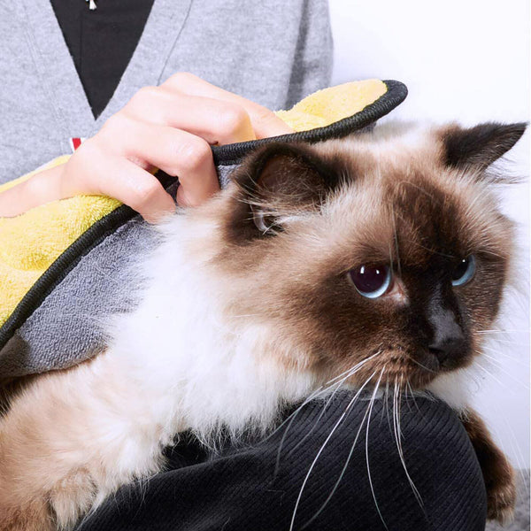 100x50cm Pet Drying Towel Cleaning Water Dog Cat Bath Microfiber Clean Wash Soft