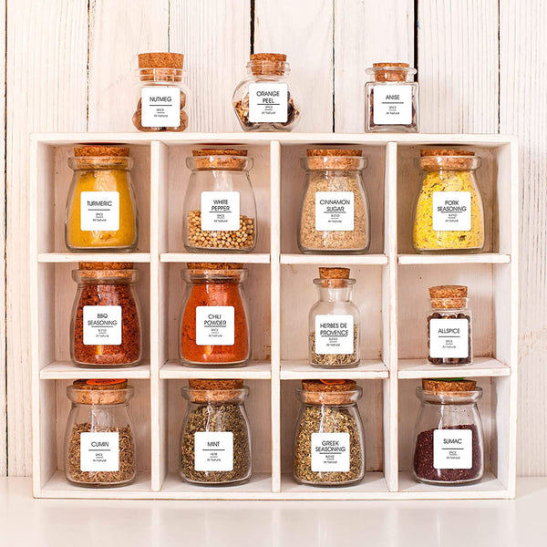 368 Jar Labels Stickers Decals Stickers Herb Spice Storage Pantry Kitchen Labels