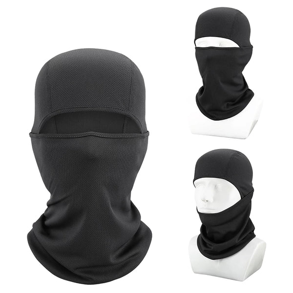 Ski Motorcycle Cycling Balaclava Full Face Mask Neck Scarf Windproof Outdoor AU - Lets Party