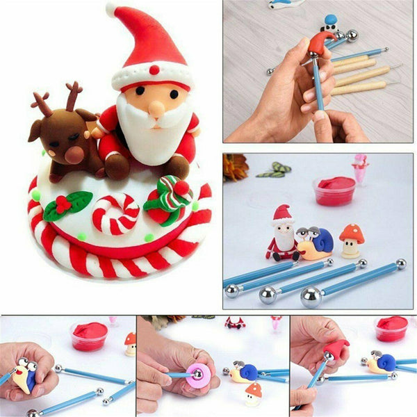 18X Carvers Clay Sculpting Carving Pottery Tools Polymer Modeling DIY Sculpture