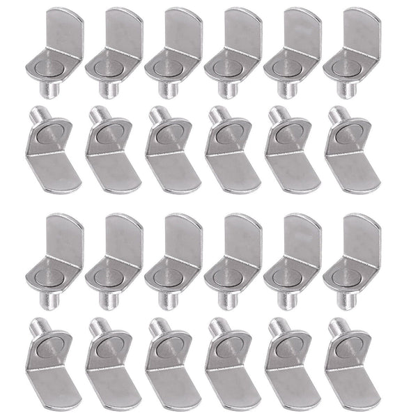 20-100X Shelf Pegs Plugs L-Shaped Pins Replace Parts Studs Support Suit 5mm Hole