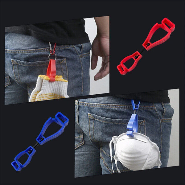 3PCS Super Jaws Work Glove Clip Holder Guard. Safety Keeper. Clamp. Welding AUS