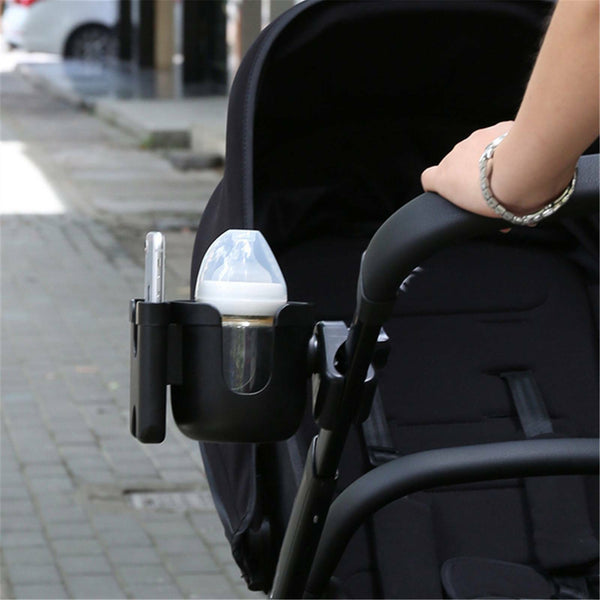 Baby Stroller Cup Holder Drink Bag Milk Bottle Phone Pram Golf Buggy Wheelchair
