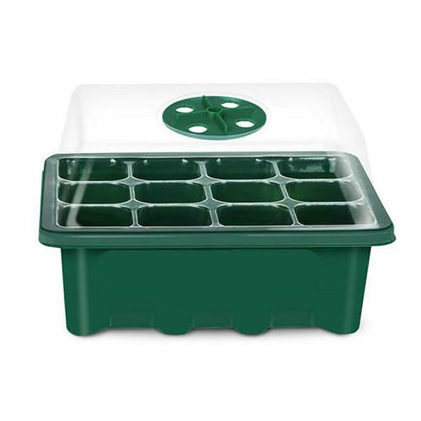 12 Hole Plant Seeds Grow Box Propagation Nursery Seedling Starter Tray 10 Sets