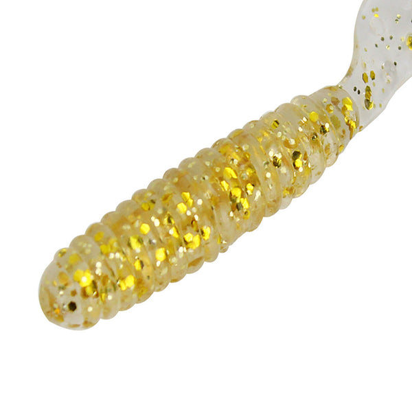 20/40x Soft Plastic Bream Fishing Lures Curly Tackle Bass Cod Tail Lure Bream AU