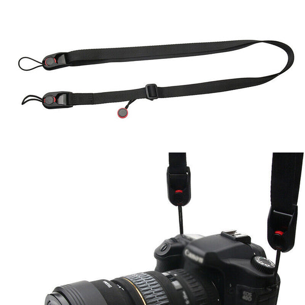 Camera Strap Quick Release Neck Hanging Belt Leash Shoulder for DSLR/SLR Camera