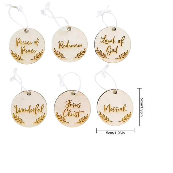 Names of Jesus Ornaments Christmas Tree Pendant Christmas Decoration AU