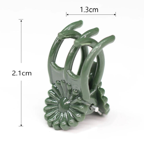 100Pcs Plant Garden Clips Vegetable Support Flower Holding Vine Orchid Clips AUS