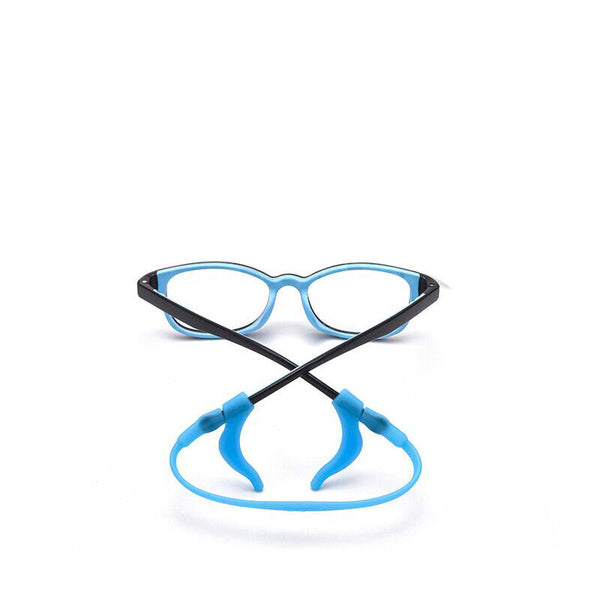 Silicone Glasses Lanyard Eyeglasses Holder Neck Cord Strap Ear Grip Hooks Kids