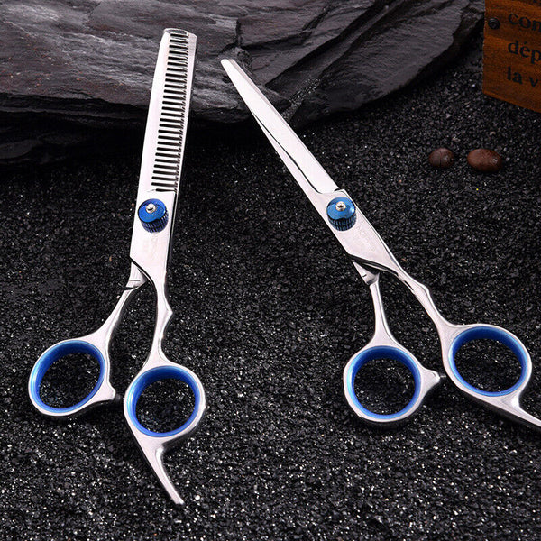 7PCS/Set Professional Hair Cutting Thinning Scissors Salon Shears Hairdressing