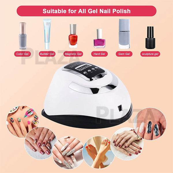 SUN X11 MAX 280W Nail Lamp UV LED Light Professional Nail Polish Dryer Machine - Lets Party