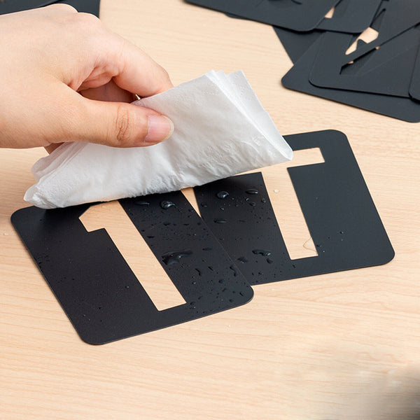 42pcs Copying Stencils Spray Painting Template Letter Number Symbols Templates