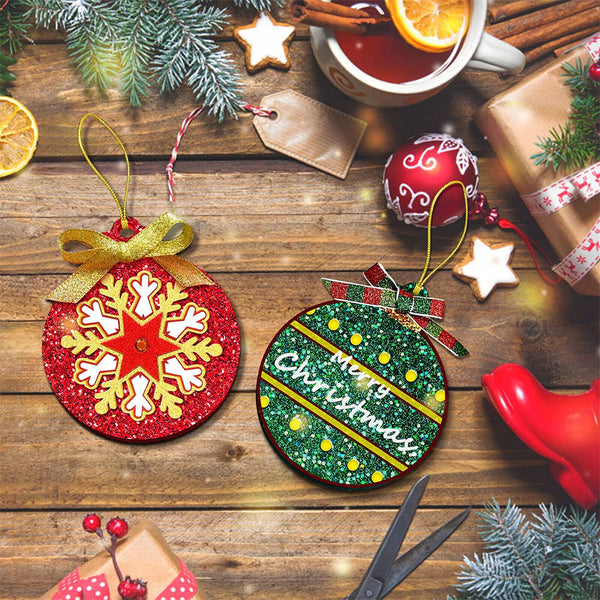 Christmas Bauble Silicone Mould Resin Mold Plain Round Circle DIY Crafts