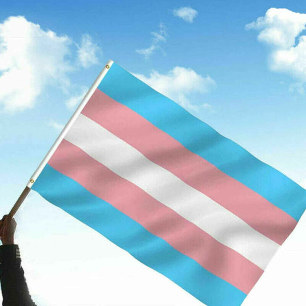 150x90cm LGBT Transgender Flag Gay Lesbian Pride Festival Parade Mardi Gras Big