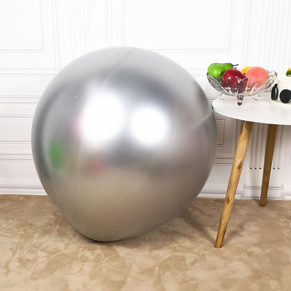 Giant 60cm Chrome Metallic Balloons Wedding Birthday Party Balloon Decoration AU