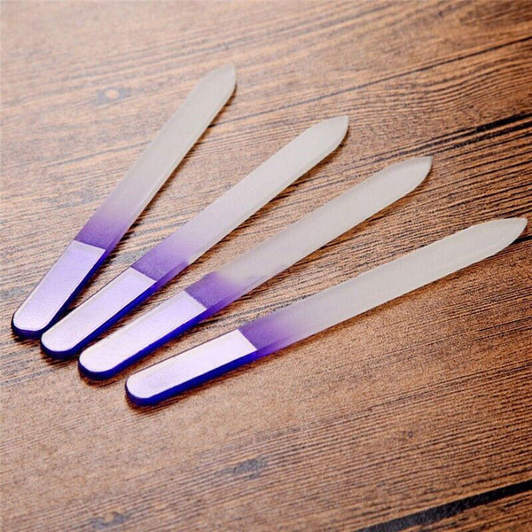 Durable Crystal Glass Nail File Buffer Art Files Manicure