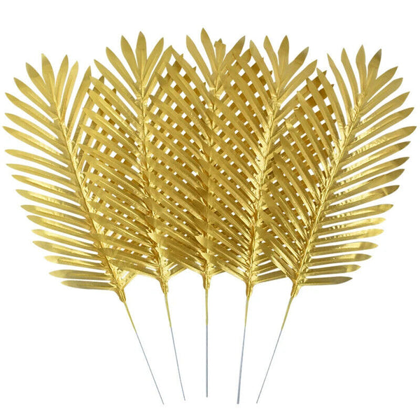 Artificial Tropical Hawaiian Palm Leave Mallow Leaf Wedding Birthday Party Decor