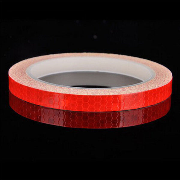 8 M Reflective Tape Adhesive Sticker Strip Glow in the Dark Bike Car Truck Decal