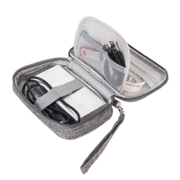 Electronic Accessories Cable Bag Organizer Travel Pouch Storage Cases Charger AU