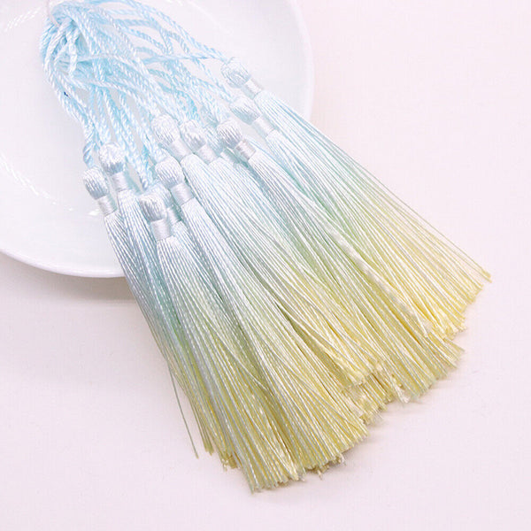 10X Gradient Fringe Tassel Sewing Decor Hanging Craft DIY Trim Pendant Bookmark