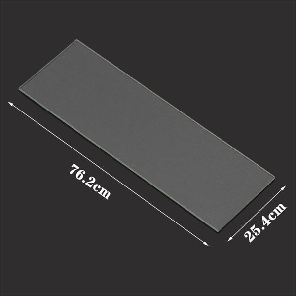 150PCS Blank Microscope Slides Coverslips Cover Glass Clear Observe Specimen AU