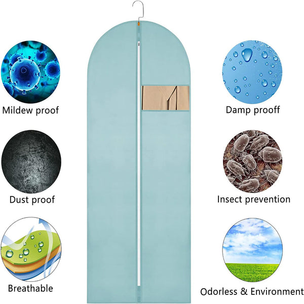 Dustproof Storage Bag Garment Dress Cover Suit Clothes Coat Jacket Protector AU