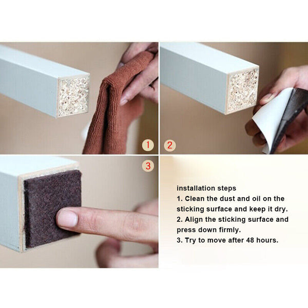 32X Chair EVA Leg Covers Floor Protectors Table Furniture Feet Cap Felt Pads New