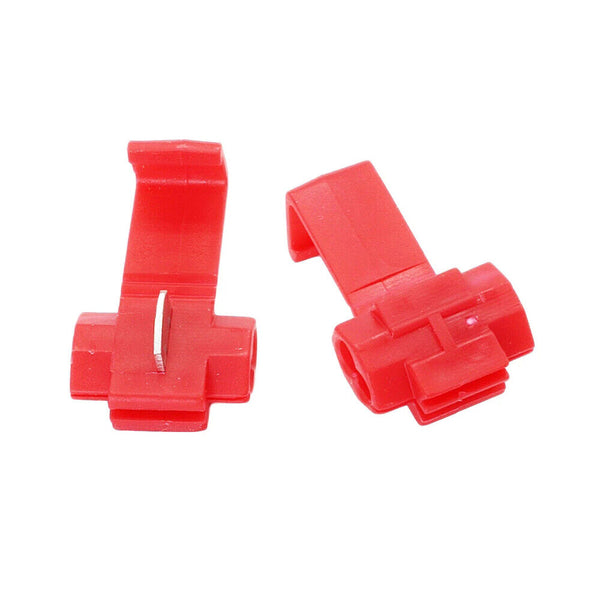 100PCS Wire Connector Scotch Lock Quick Splice Red And Blue Wire Terminals AU - Lets Party
