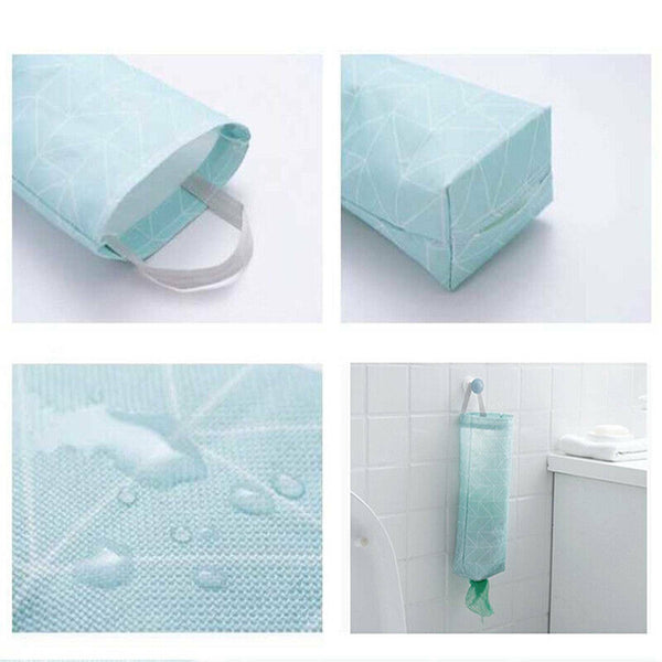 Plastic Bag Bags Hanger Organizer Storage Kitchen Trash Garbage Dispenser Holder