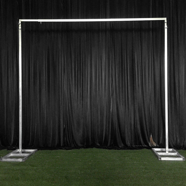 3X6M 3X3M Adjustable Telescopic Curtain Wedding Backdrop Stand Support Frame AU