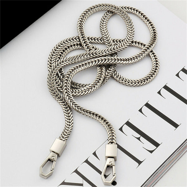 1.2M Metal Handbag Shoulder Bag Purse Chain Smooth Replacement Crossbody Strap