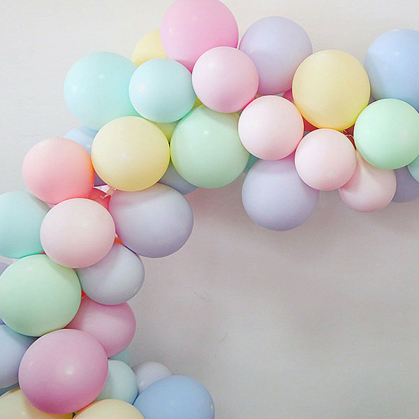 10pcs 25cm Macaron Pastel Retro Balloon Balloons Birthday Wedding Party AU