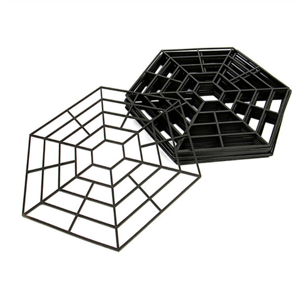 up 40xFloating Pond Protectors Plastic Net Fish Guard Grid Cover for Birds Pests - Lets Party