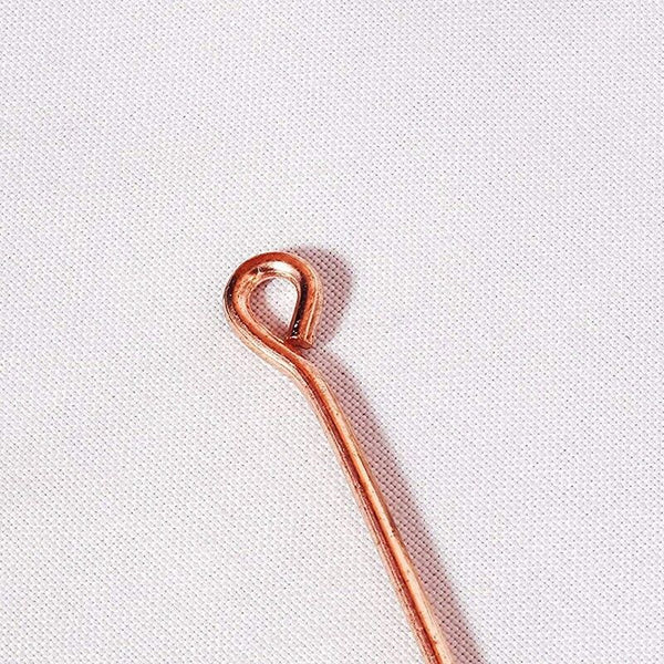 Pure Copper Tongue Scraper Cleaner THICK 12gm Ayurvedic Dental Hygiene Oral Care