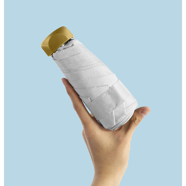 Mini Pocket Umbrella Travel Super Windproof Compact Folding Sun Anti-UV Rain AU