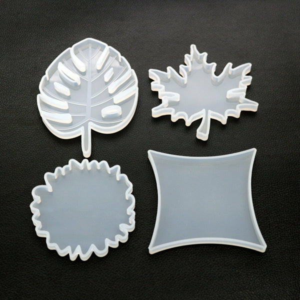 Coaster Tea Cup Mat Mold Silicone Moulds For Craft DIY Epoxy Resin Casting Decor