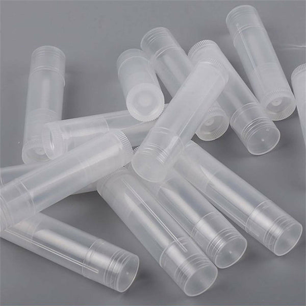 200X Empty Lip Balm Lip Gloss Tubes Lipstick Stick Tube Bottle Container ClearAU - Lets Party