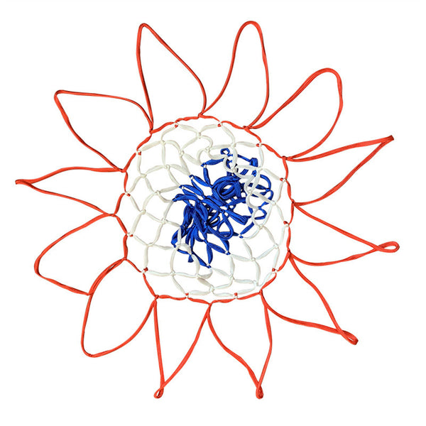 Standard Basketball Net Hoop Rim Hoop Goal Replacement Heavy Duty Mesh 12 Loops