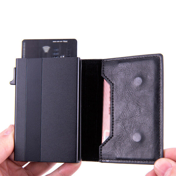 For Airtag Wallet PU Leather Credit Card Money Holder AirTag Case Air Tag Cover