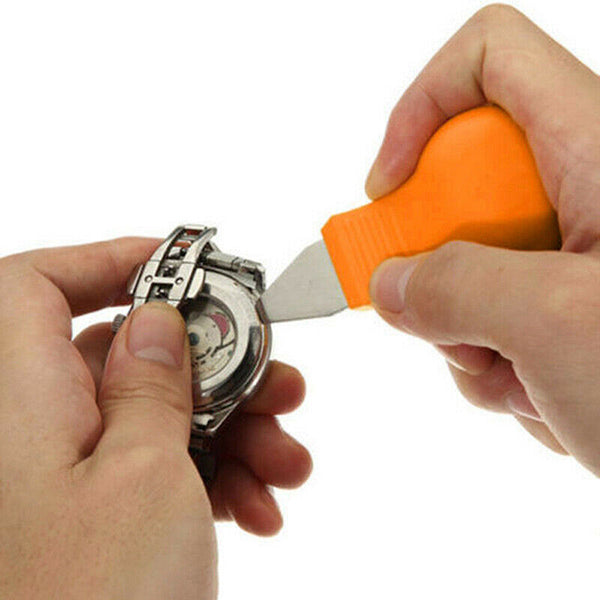 2X Watch Back Case Cover Remover Battery Opener Pry Lever Snap Repair Tool Kits
