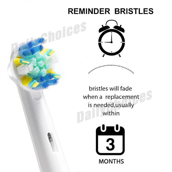 20 Electric Toothbrush Heads Oral B Compatible Replacement Brush Precision Clean - Lets Party
