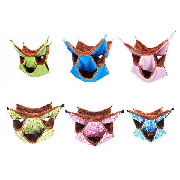 NEW Guinea Pig Rat Hammock Hamster Ferret Hanging Nest Mice Bed Toy Warmer House