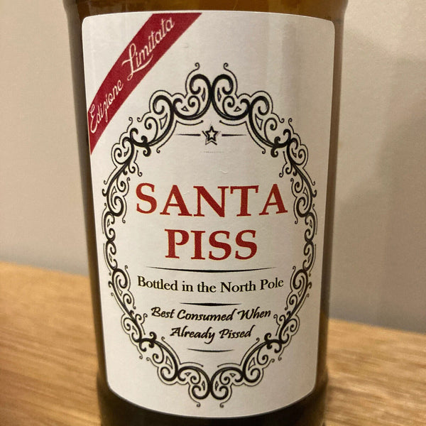 Christmas Funny Bottle Labels Novelty Funny Joke Happily Wine Bottle Label
