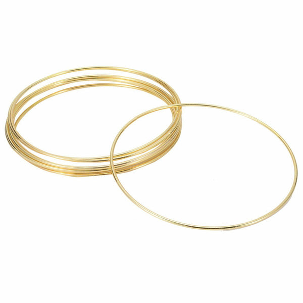 10Pcs Strong Metal Dream Catcher Dreamcatcher Ring Macrame Craft Hoops 150mm AU