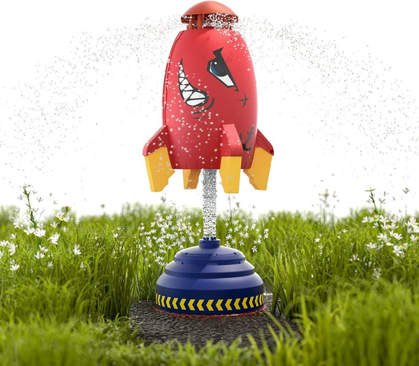 Air Rocket Toys for Kids Outdoor Water Pressure Lift Sprinkler Rocket Launcher