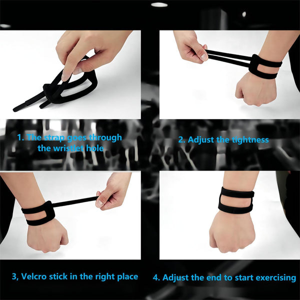 2PCS Wrist Band Ulnar Fix Sports Yoga TFCC Tear Sprain Protection Pain Injury AU